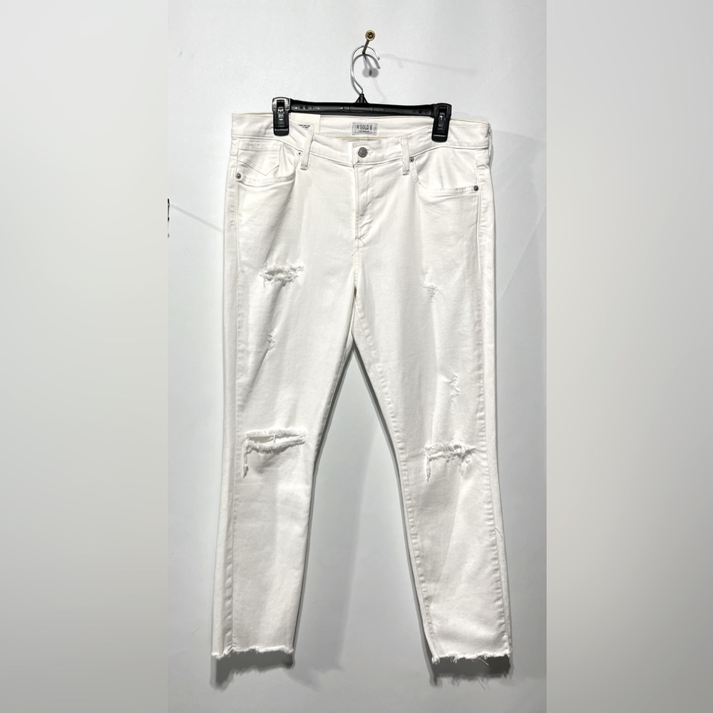 AGOLDE Sophie High Rise White Skinny Crop Jeans Size 32 Inseam 26 New‎ with tags